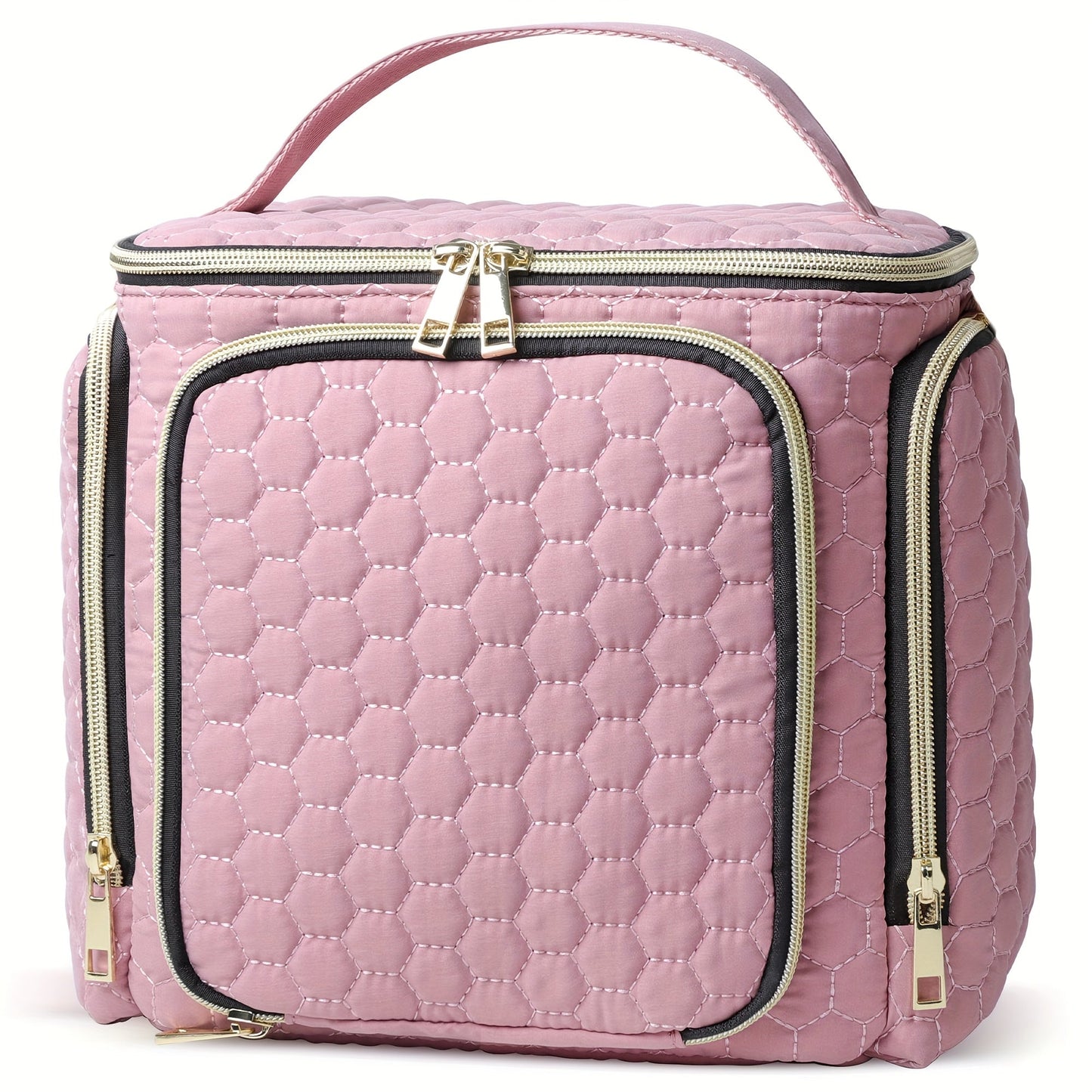Travel Makeup Bag – Large Capacity, Multi-Pocket, for Travel – front view - product view 11