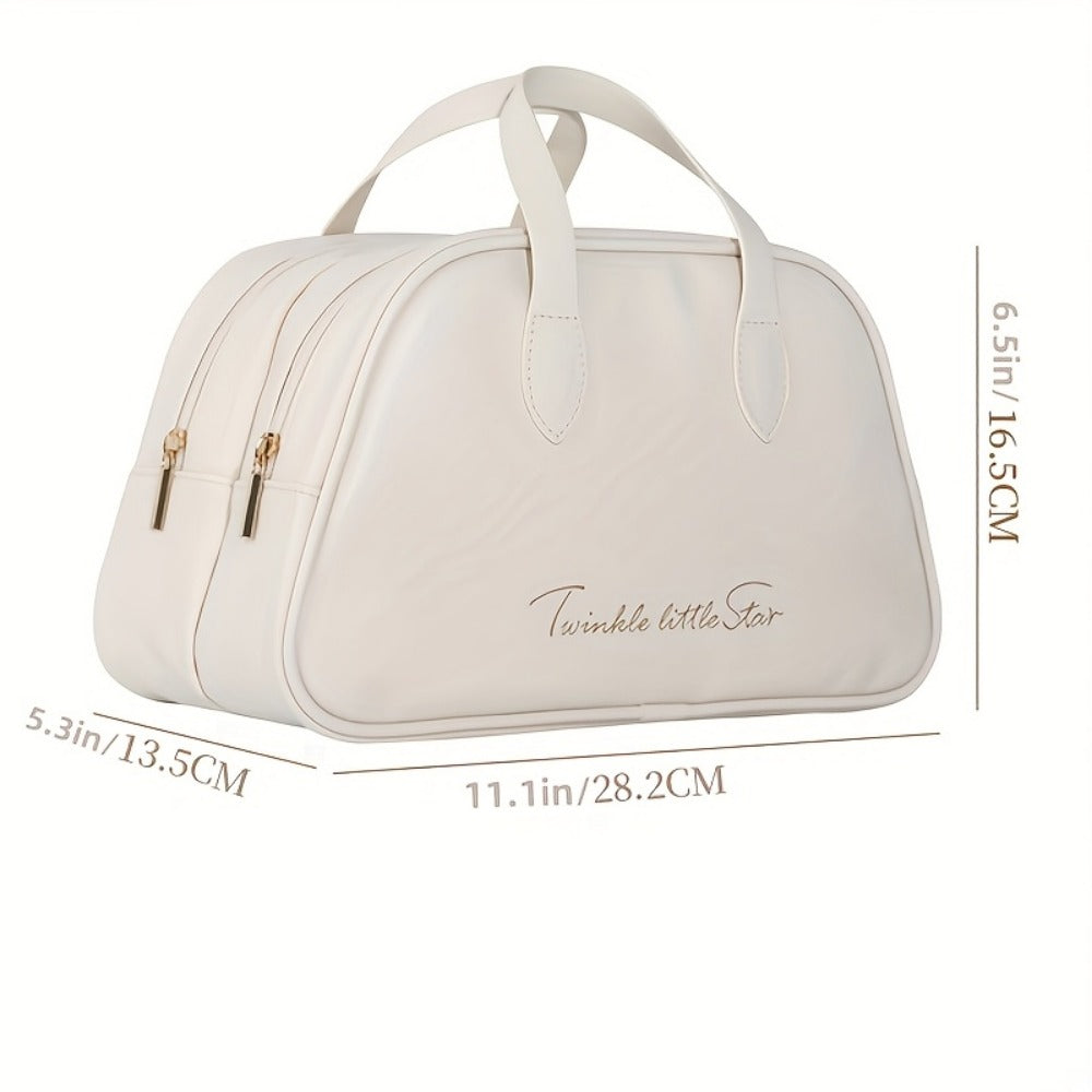 Travel Makeup Bag – PU Leather, Large Capacity, for Travel – detail view 6