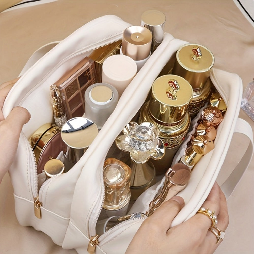 Travel Makeup Bag – PU Leather, Large Capacity, for Travel – detail view 12