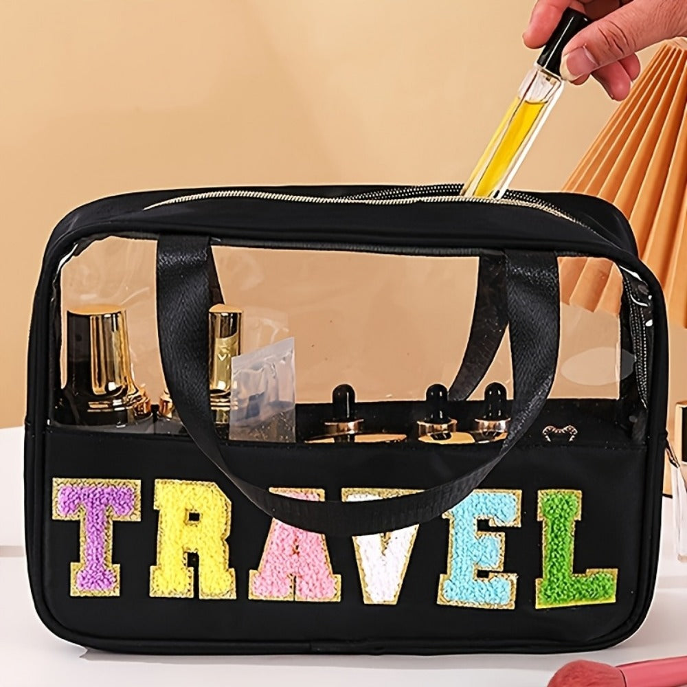 Travel Makeup Bag – PVC, Transparent, Clear, for Travel – detail view 7