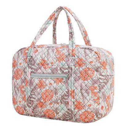 Travel Makeup Bag – Quilted, Trolley Sleeve, for Travel – detail view 7