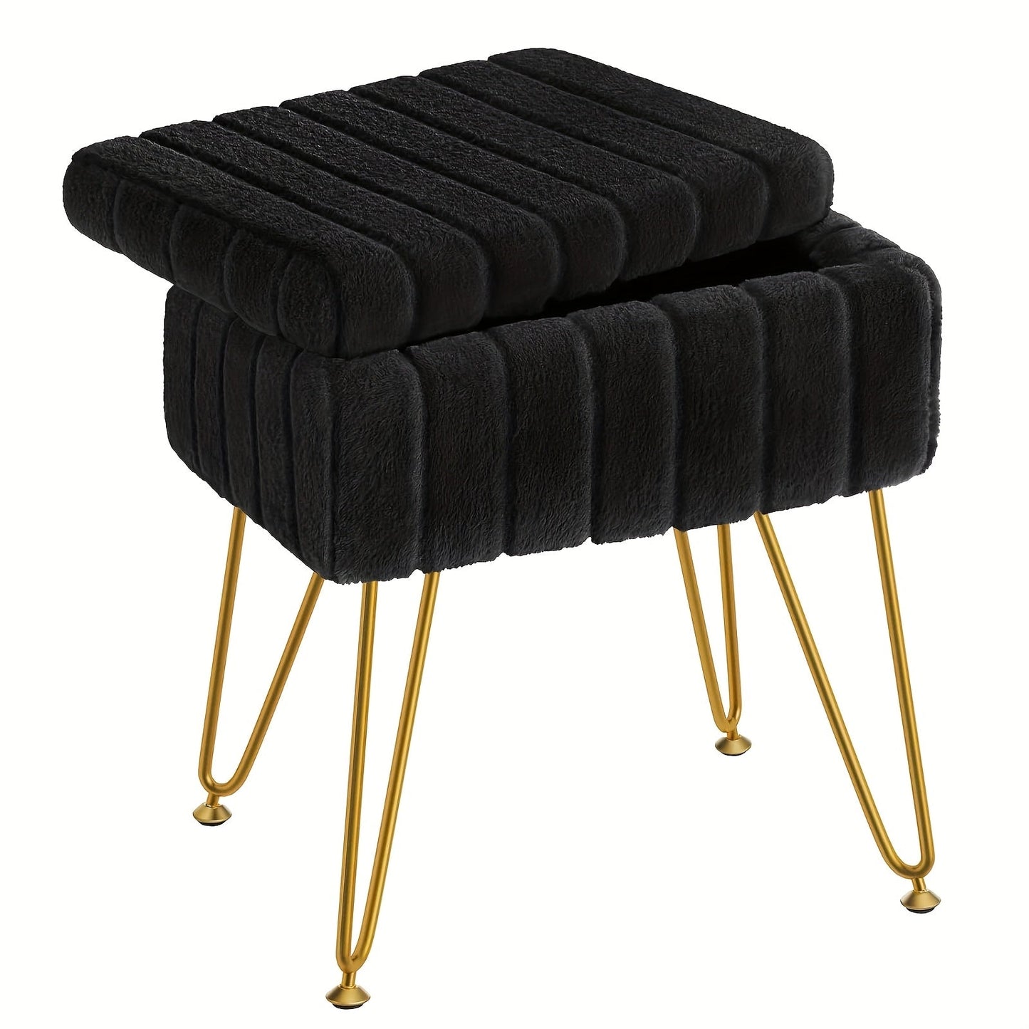 Ottoman shown in the Upgraded Deluxe Black - 22in Capacity 2.64gal option
