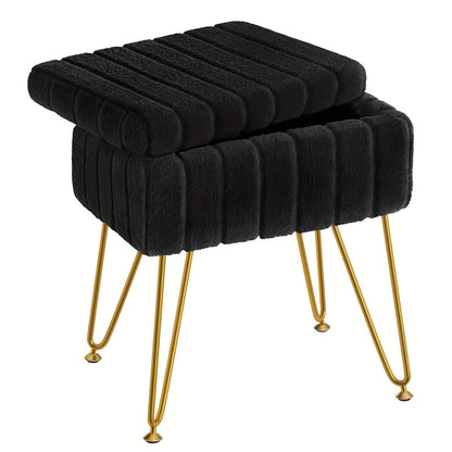 Ottoman shown in the Upgraded Deluxe Black - 22in Capacity 2.64gal option