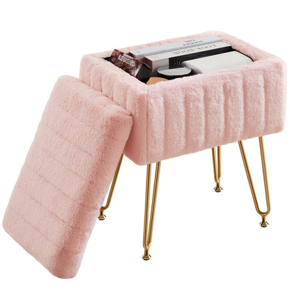 Ottoman shown in the Upgraded Deluxe Pink - 22in, 2.64gal capacity option