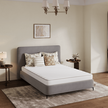 Mattress shown in the King, 8 inch option