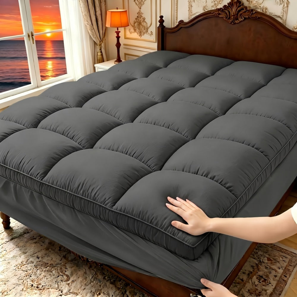 Mattress Topper, Bed Mattress Pad for Bedroom Comfort and Support detail image - detail view 13