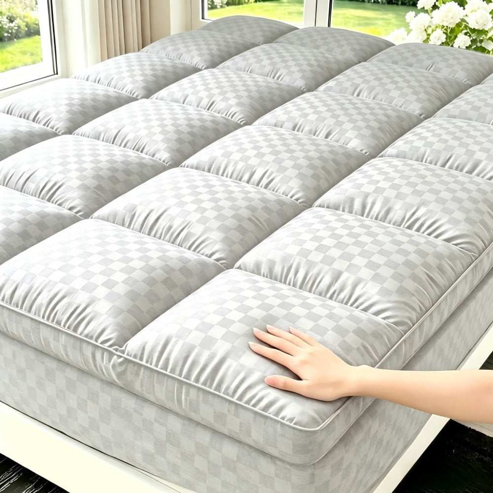 Mattress Topper, Cooling Mattress Topper for Bedroom Comfort and Support detail image - detail view 6
