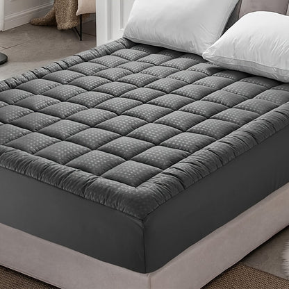 Mattress Topper shown in the Dark Gray, Queen 60"*80" option