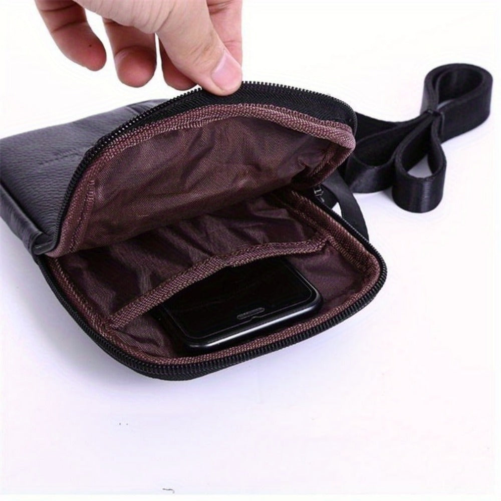 Men's Crossbody Bag – Adjustable Strap, for Travel & Everyday Use – detail view 12