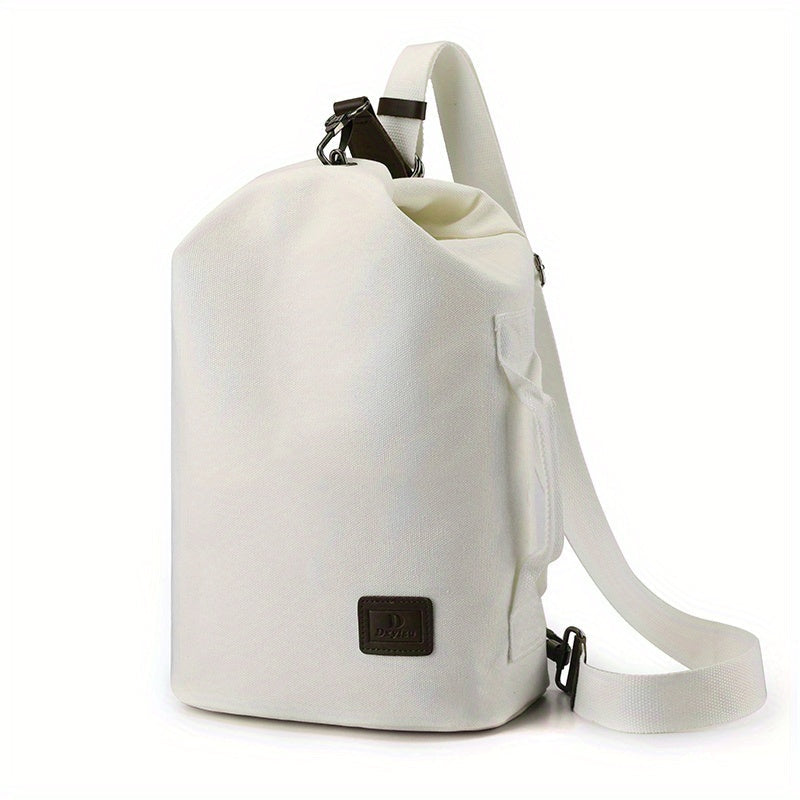 Men's Crossbody Bag – Canvas, Large Capacity, for Travel & Work – alternate view