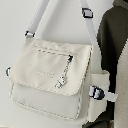 Men's Crossbody Bag – Polyester, Large Capacity, for Travel & Work – detail view 2