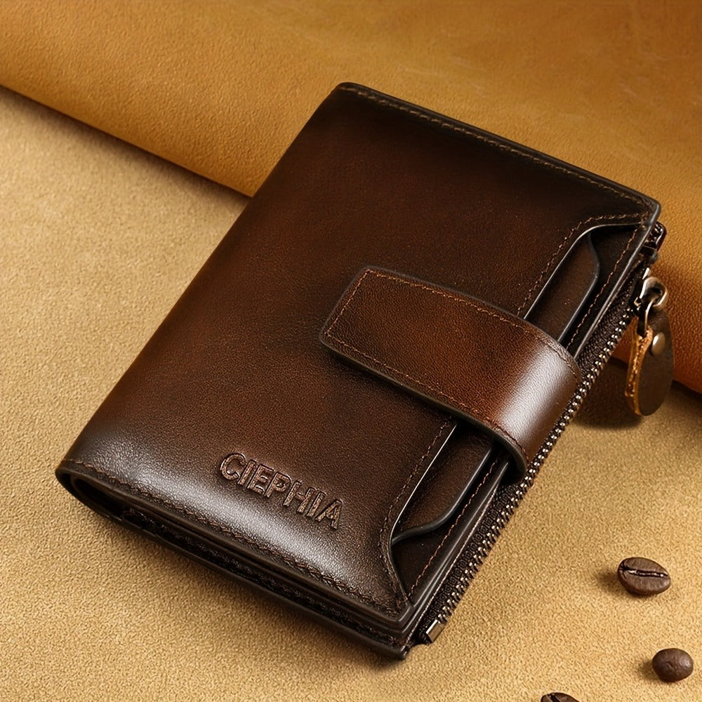 Men's Wallet – Genuine Leather, RFID Blocking – detail view 6