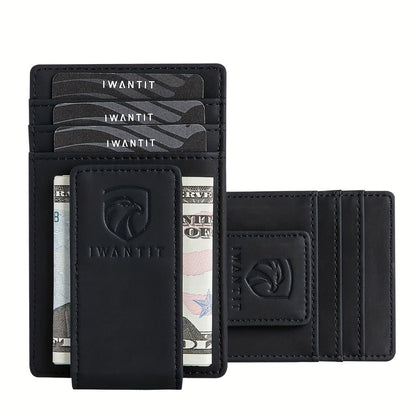 Men's Wallet – Genuine Leather, RFID Blocking – detail view 7