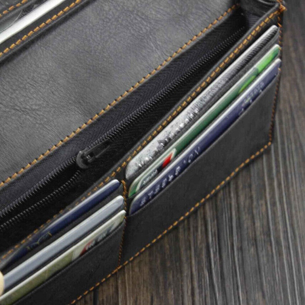 Men's Wallet – Concho Rock Star Cowhide Leather – detail view 5