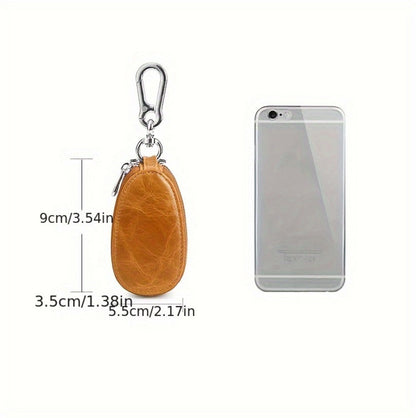Men's Wallet – for Everyday Use, Car Key Fob Holder Leather – detail view 19