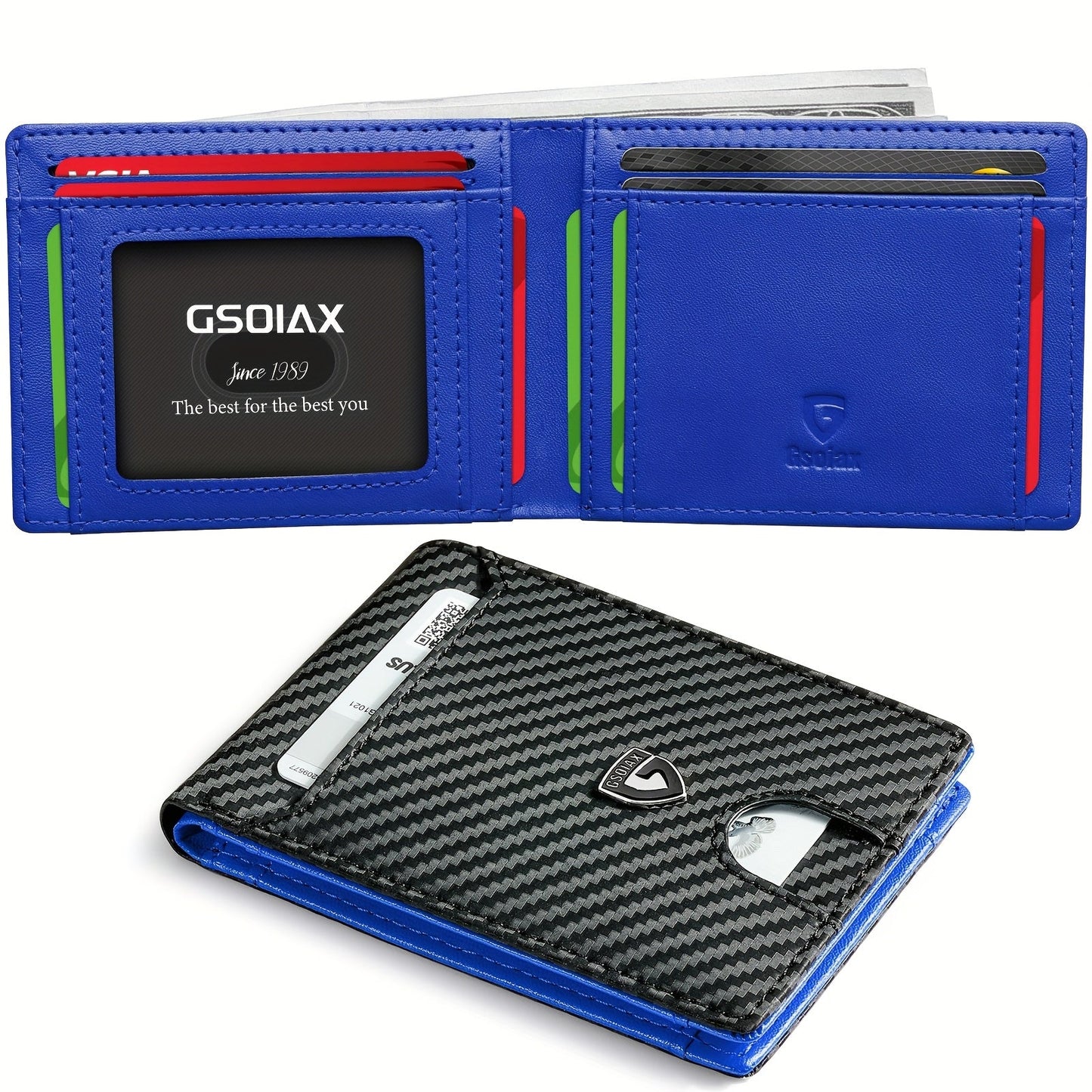 Men's Wallet – 15 Colors, for Everyday Use – detail view 2