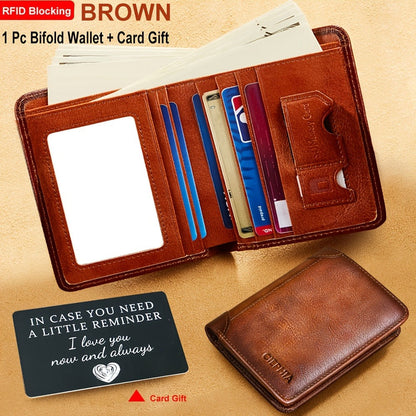 Men's Wallet – Genuine Leather, RFID Blocking – detail view 21
