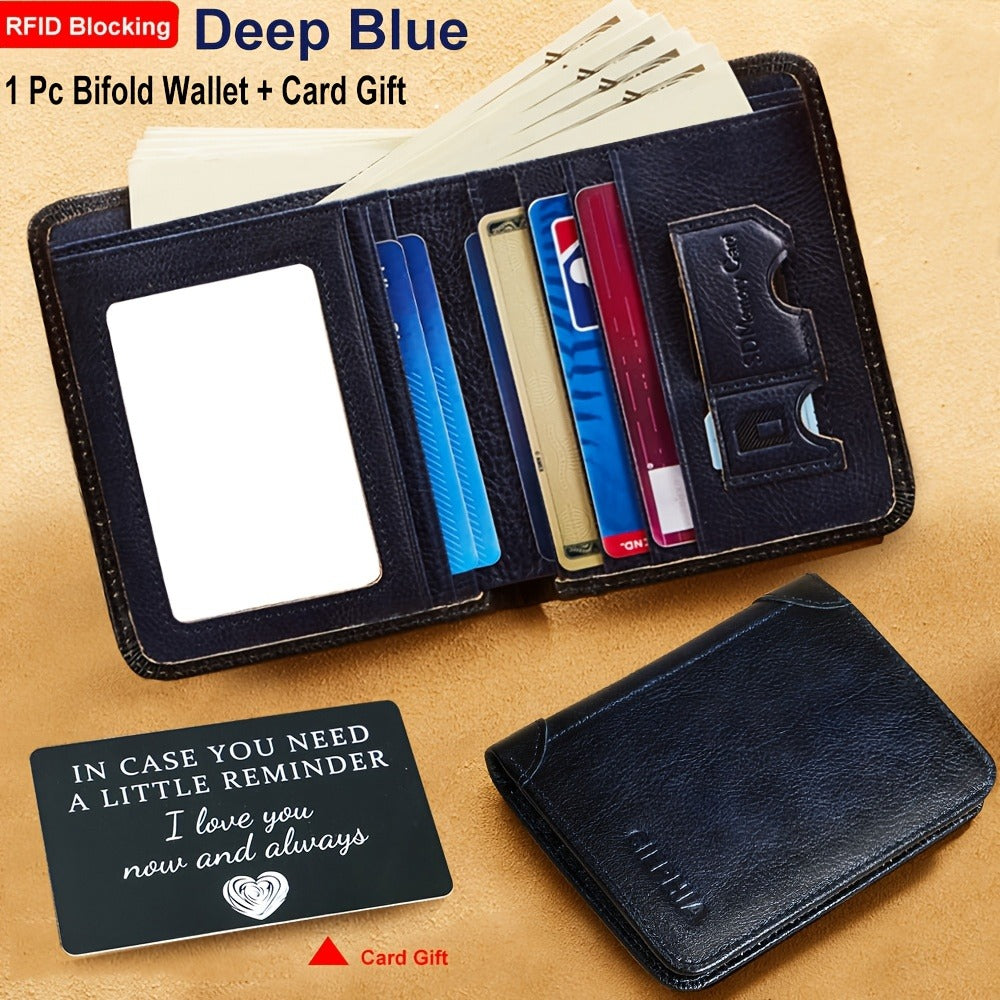 Men's Wallet – Genuine Leather, RFID Blocking – detail view 27
