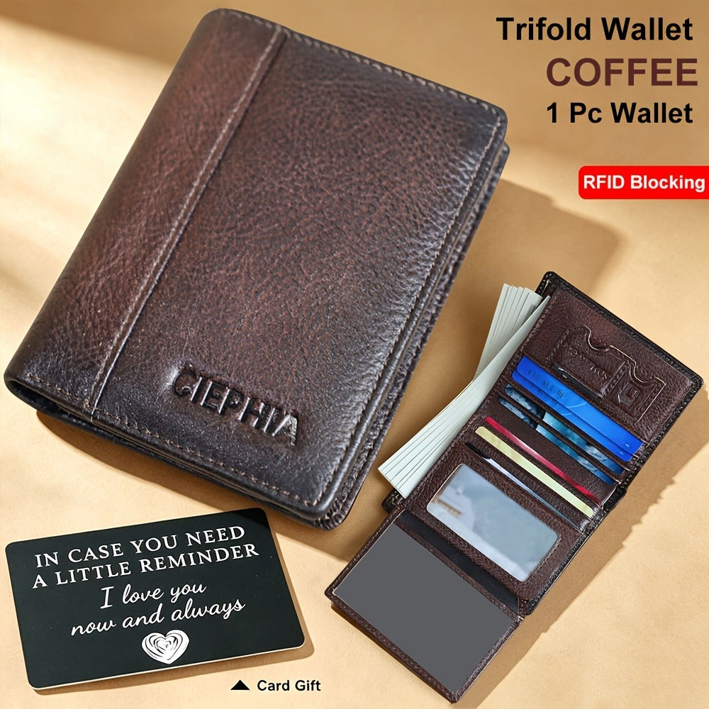 Men's Wallet – Genuine Leather, RFID Blocking – detail view 31