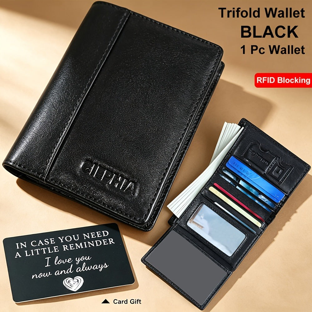 Men's Wallet – Genuine Leather, RFID Blocking – detail view 32