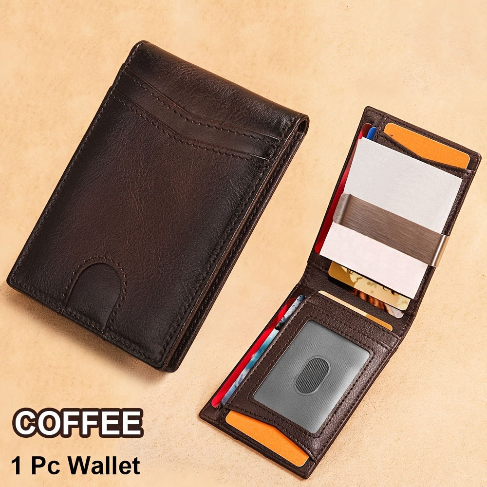 Men's Wallet – Genuine Leather, RFID Blocking, for Everyday Use – detail view 2