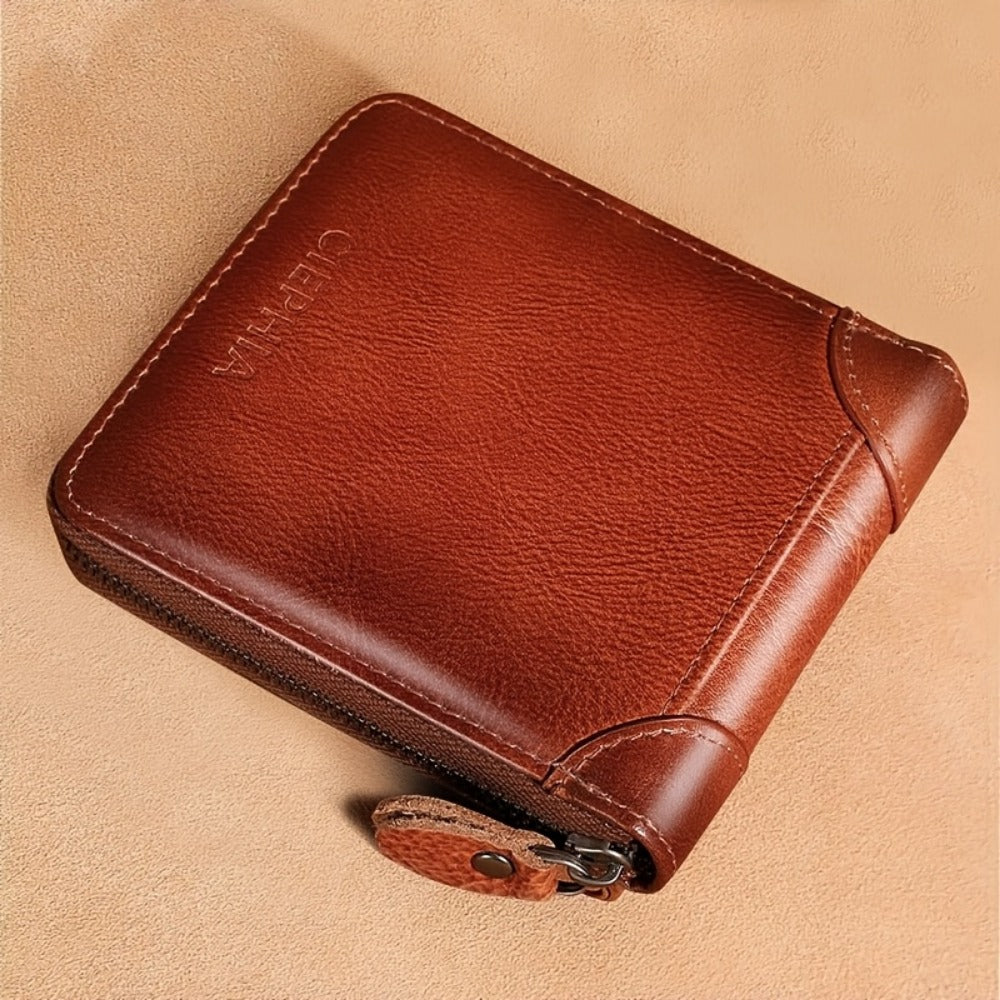 Men's Wallet – Genuine Leather, RFID Blocking – detail view 3