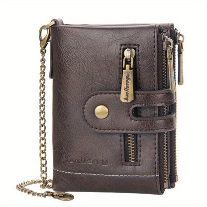 Men's Wallet – PU Leather, Anti-Theft – front view - product view 16