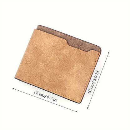 Men's Wallet – PU Leather, Lion Pattern Slim Bifold Pu – alternate view
