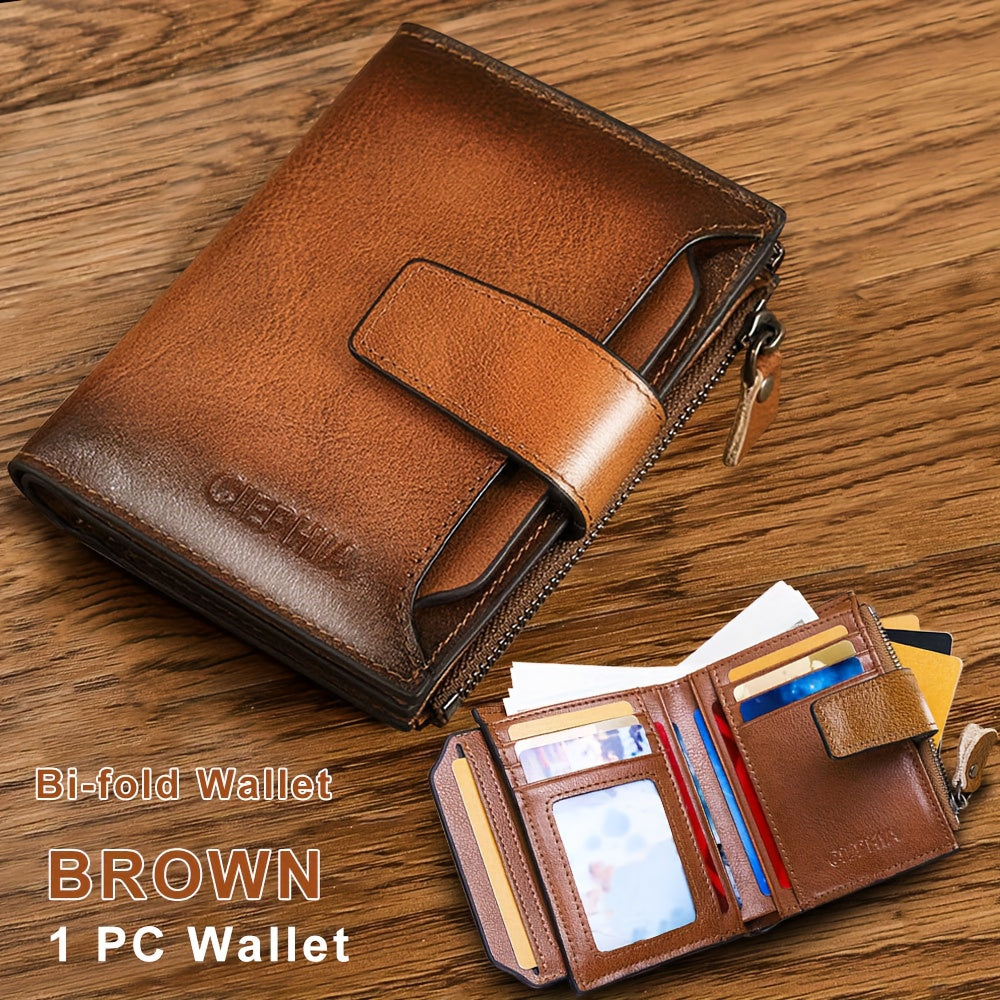 Men's Wallet – RFID Blocking, Card Slots Zipper Rfid Blocking – detail view 25