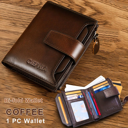 Men's Wallet – RFID Blocking, Card Slots Zipper Rfid Blocking – detail view 27