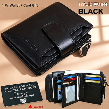 Men's Wallet – RFID Blocking, Card Slots Zipper Rfid Blocking – detail view 10