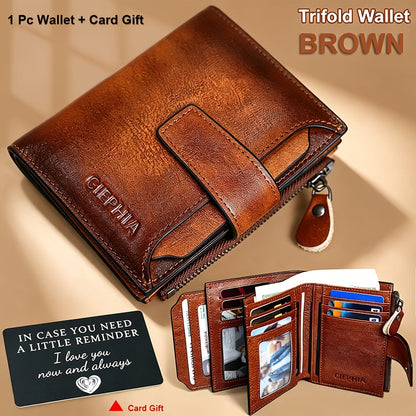 Men's Wallet – RFID Blocking, Card Slots Zipper Rfid Blocking – detail view 28