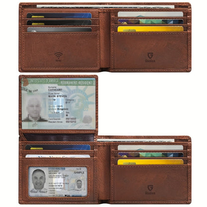 Men's Wallet – RFID Blocking, Dual Cash Section Leather Rfid – detail view 7