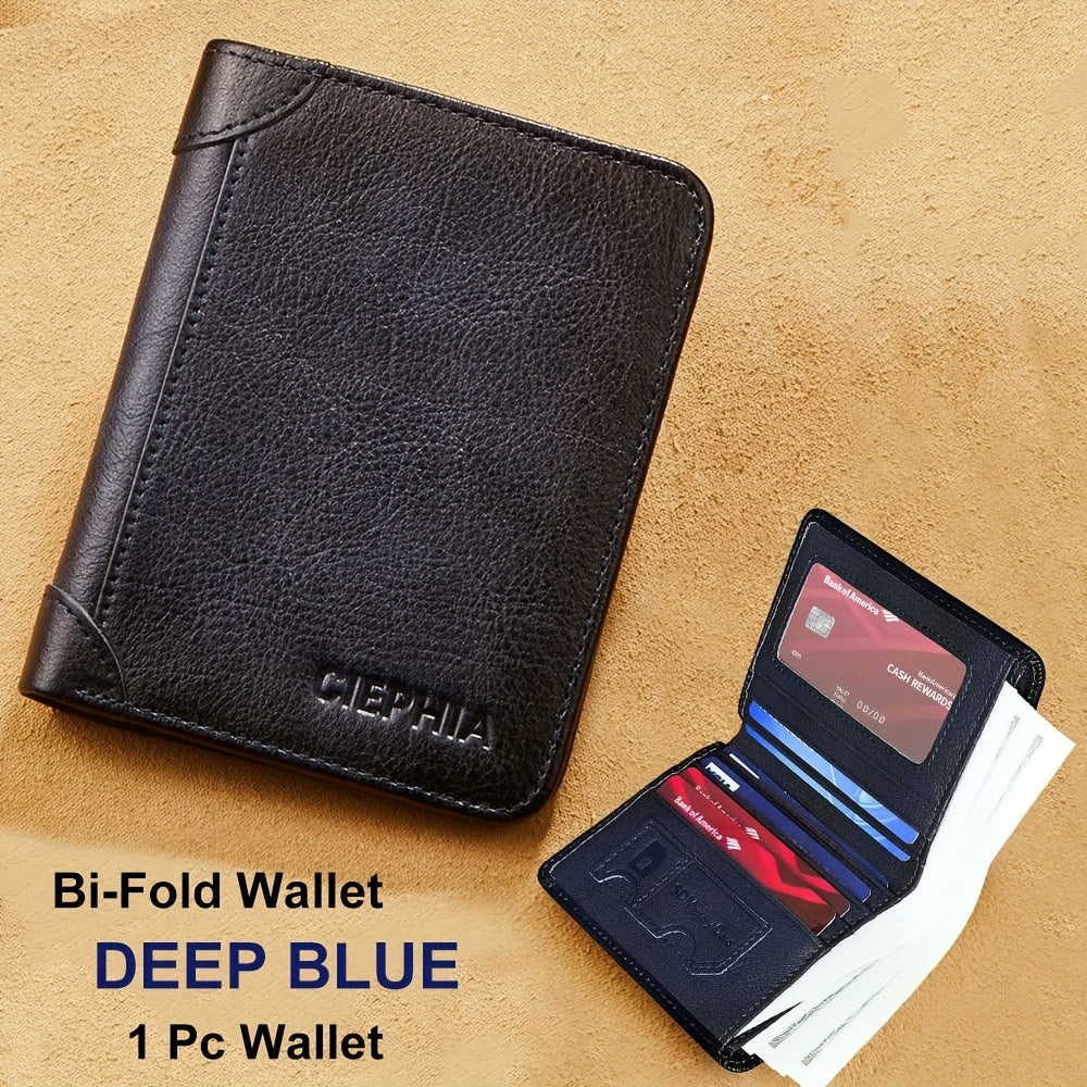 Men's Wallet – RFID Blocking, Oil Wax Cowhide Rfid Blocking – detail view 36