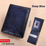 Deep Blue Money Clip