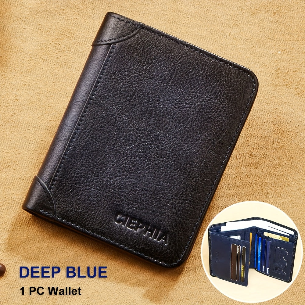 Men's Wallet – RFID Blocking, Oil Wax Cowhide Rfid Blocking – detail view 38