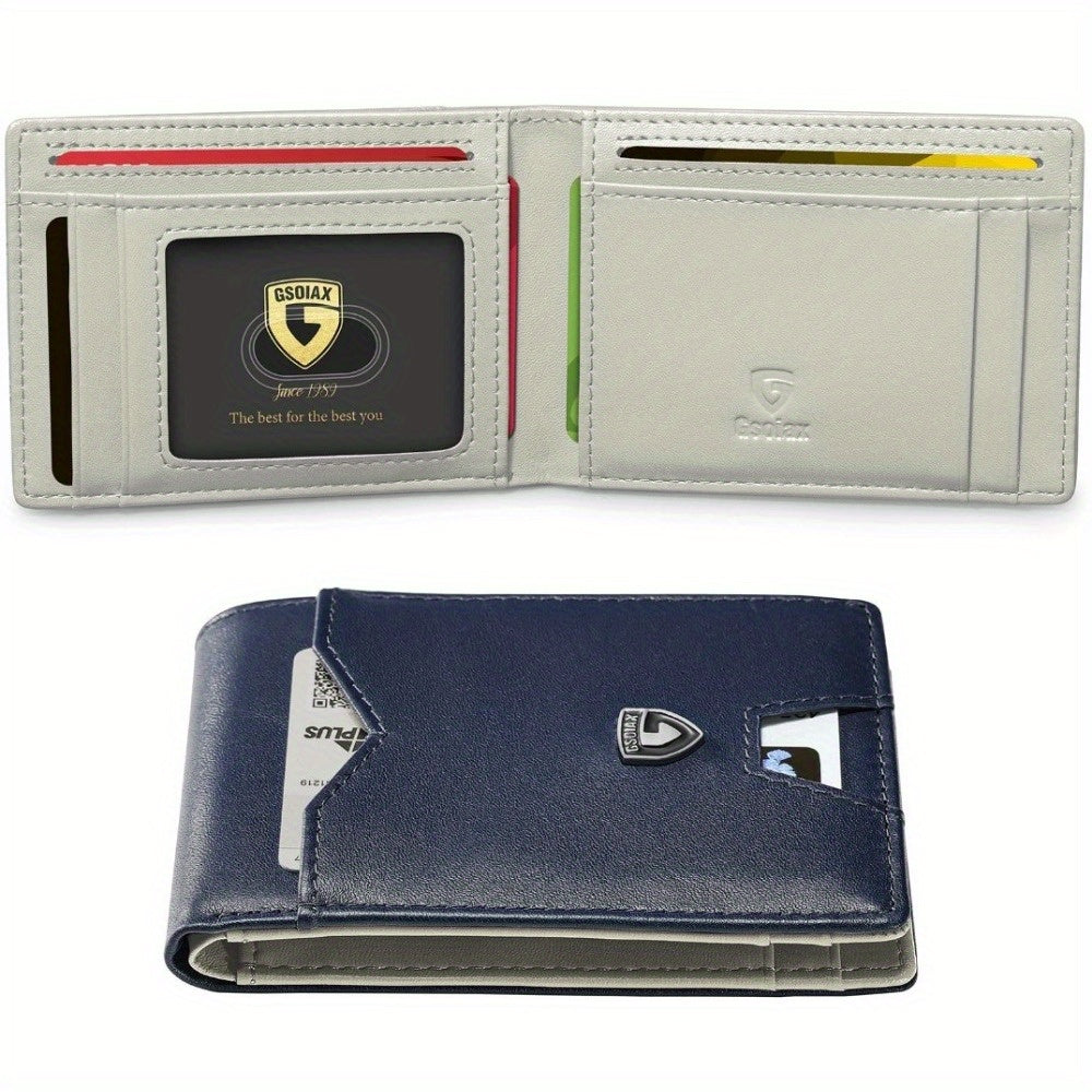Men's Wallet – RFID Blocking, Rfid Blocking Carbon Fiber Bifold – alternate view