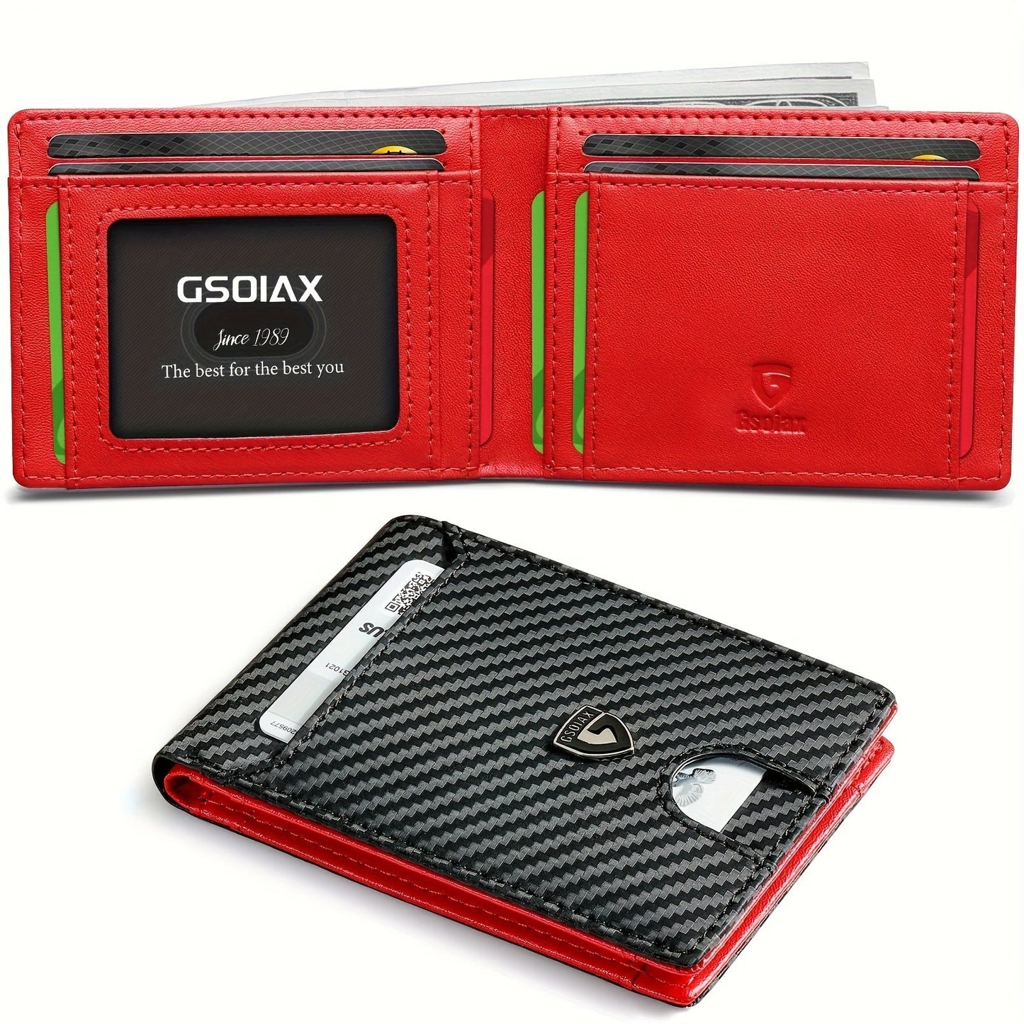 Men's Wallet – RFID Blocking, Rfid Blocking Carbon Fiber Slim – detail view 15