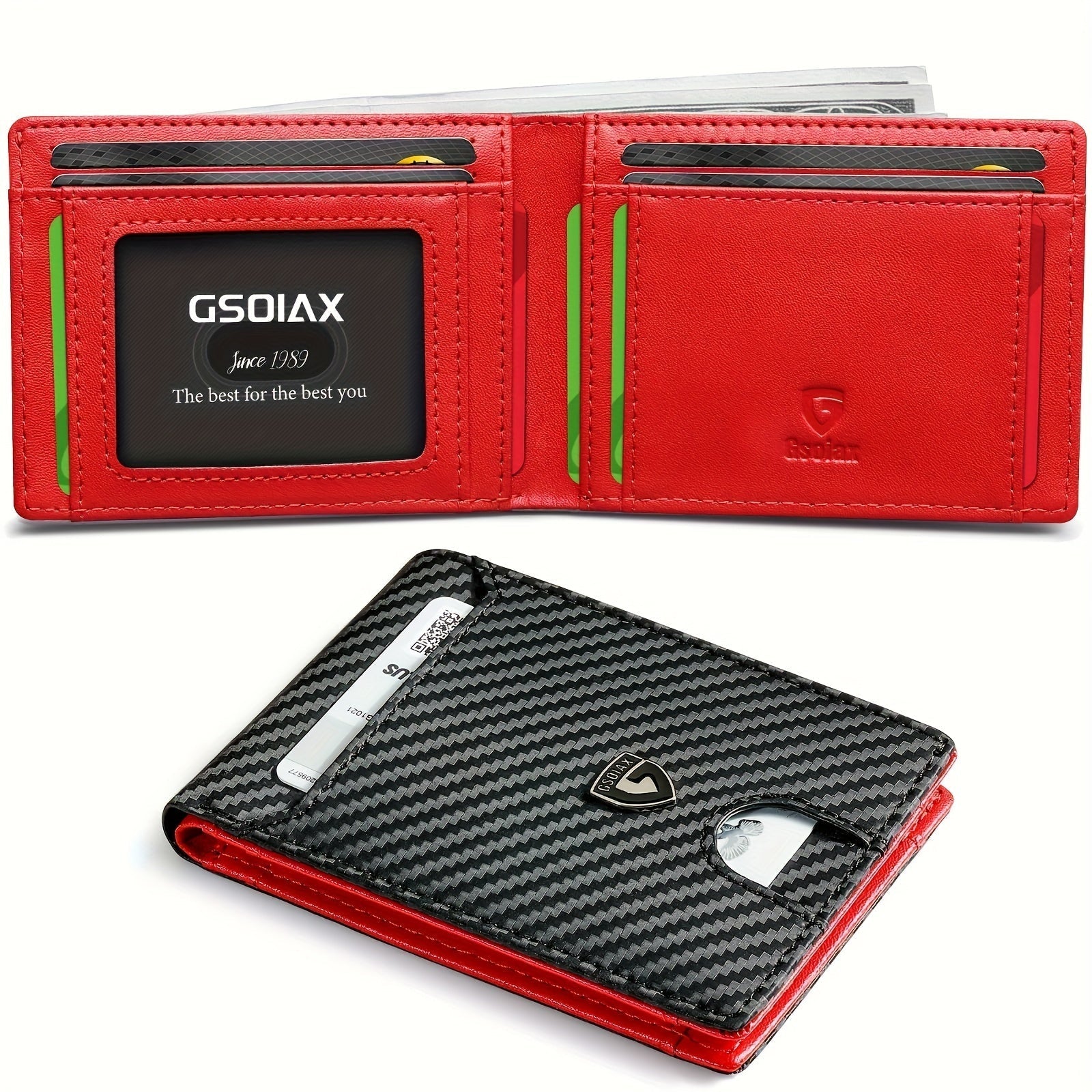 Men's Wallet – RFID Blocking, Rfid Blocking Carbon Fiber Slim – detail view 15