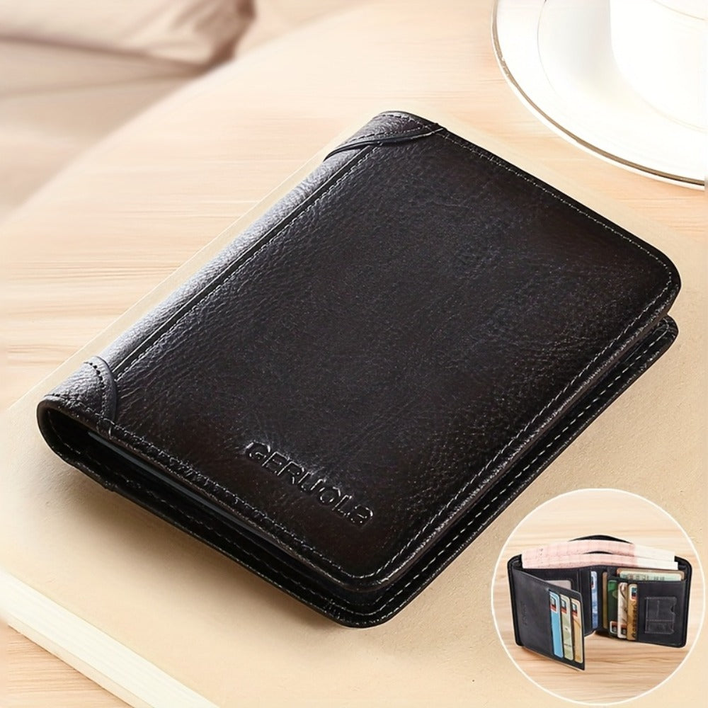 Men's Wallet – RFID Blocking, Short Trifold Money Clip Rfid – detail view 12