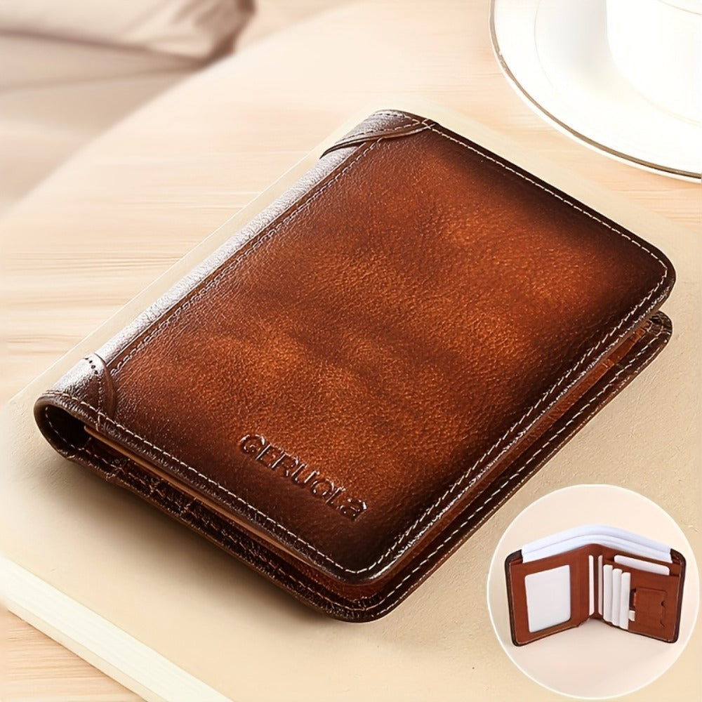 Men's Wallet – RFID Blocking, Short Trifold Money Clip Rfid – detail view 2