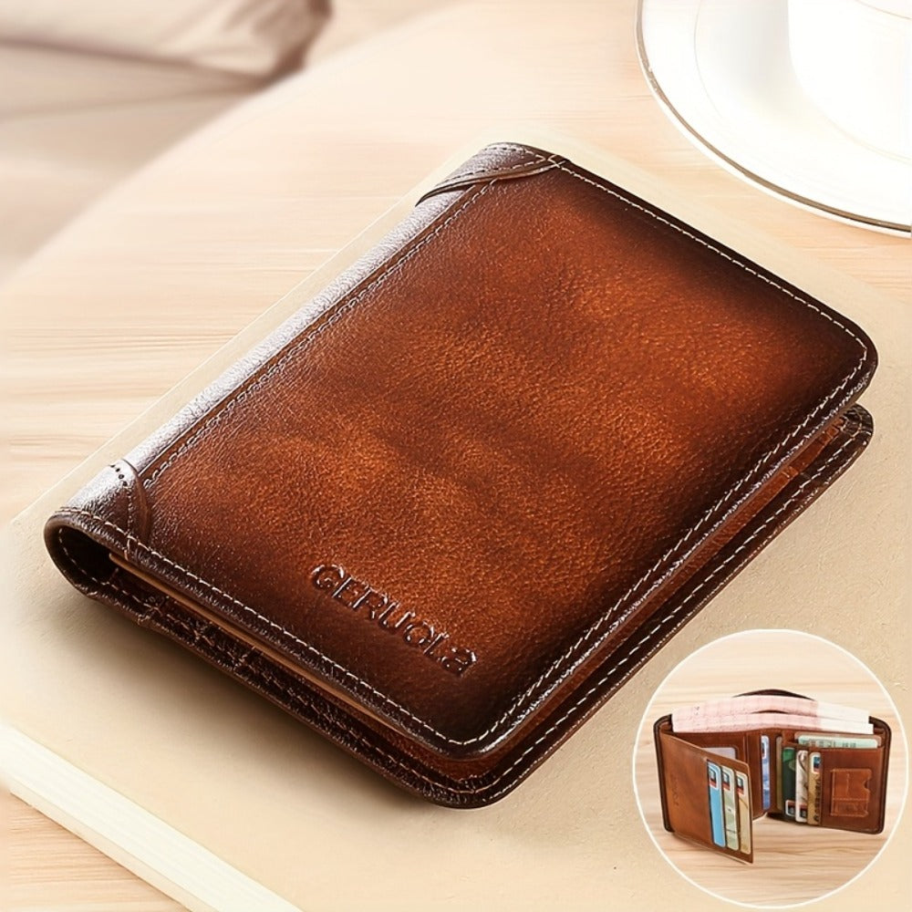 Men's Wallet – RFID Blocking, Short Trifold Money Clip Rfid – detail view 8