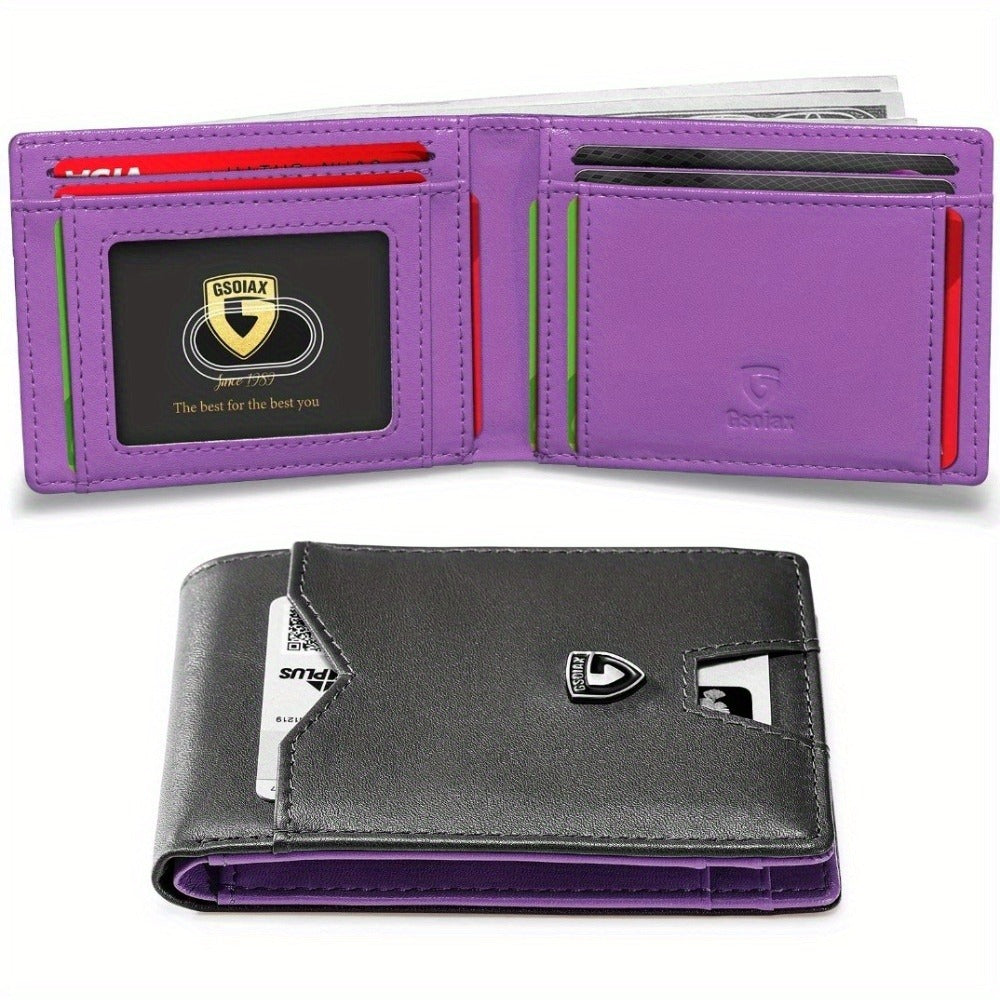 Men's Wallet – RFID Blocking, Slim Rfid Blocking Bifold Carbon – detail view 18