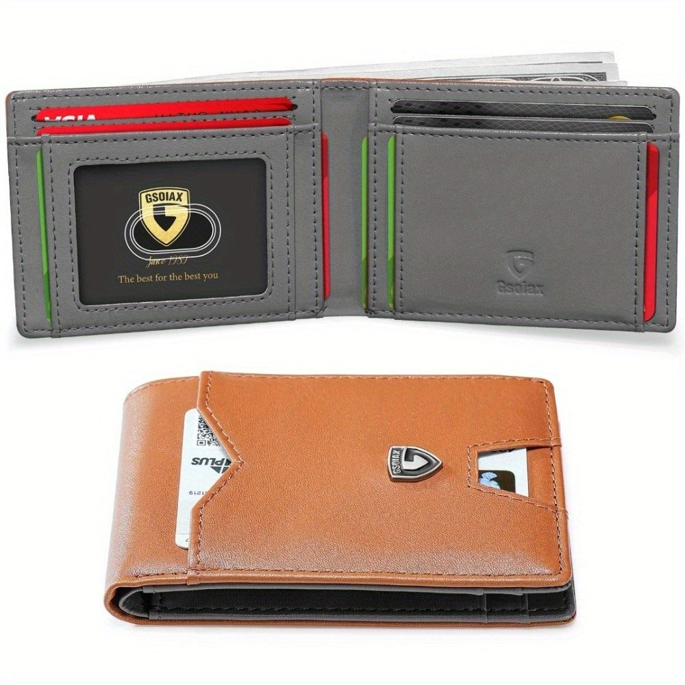 Men's Wallet – RFID Blocking, Slim Rfid Blocking Bifold Carbon – detail view 22