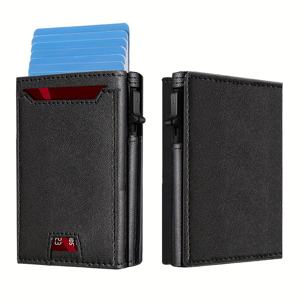 Men's Wallet – RFID Blocking, Automatic, Anti-Theft, Large Capacity – detail view 12