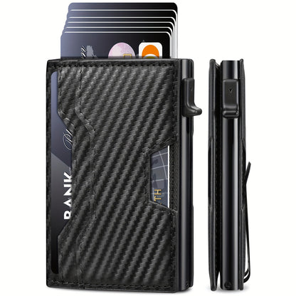 Men's Wallet – RFID Blocking, Compact – front view - product view 13