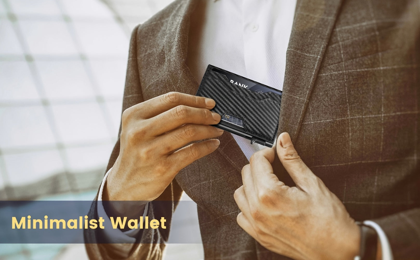 Men's Wallet – RFID Blocking, Compact – detail view 10