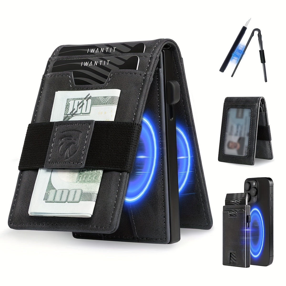 Men's Wallet – RFID Blocking, for Everyday Use – detail view 2