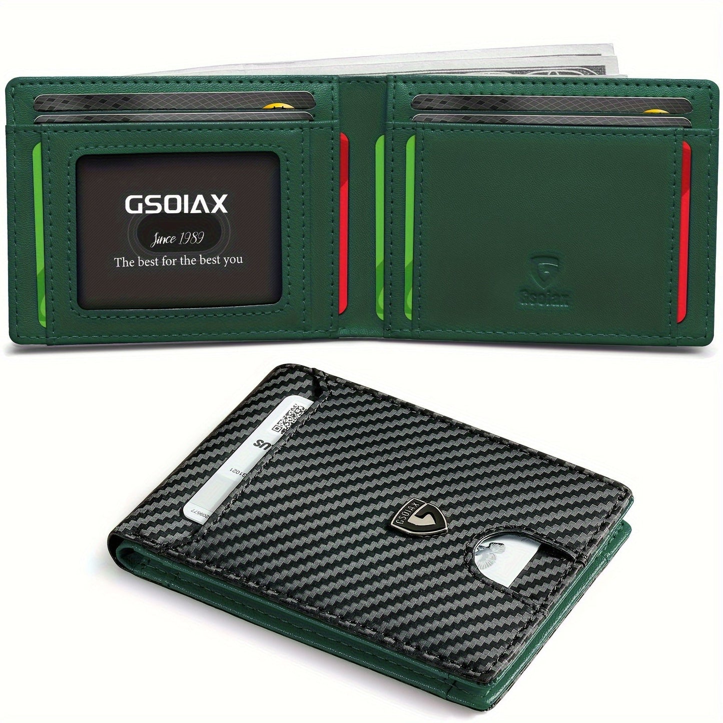 Men's Wallet – 16 Colors, RFID Blocking – detail view 28