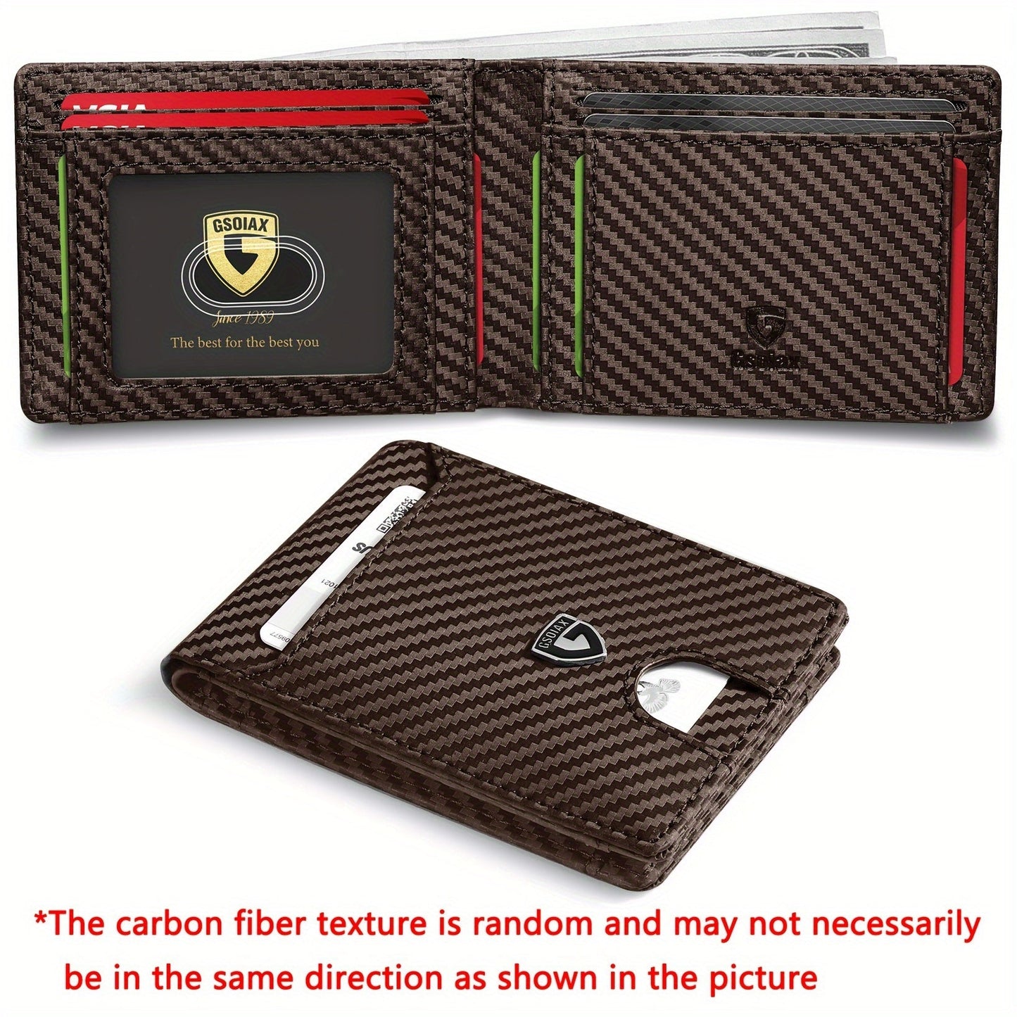 Men's Wallet – 16 Colors, RFID Blocking – detail view 30